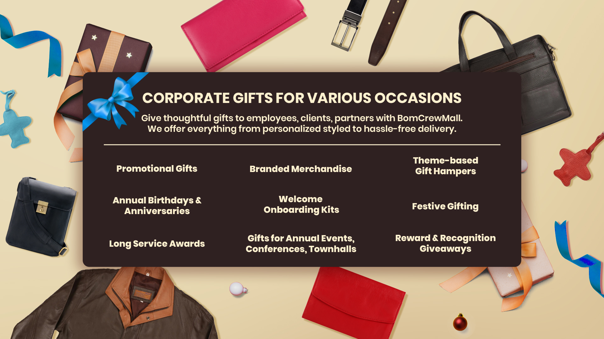 Bomcrewmall corporate gifting solutions